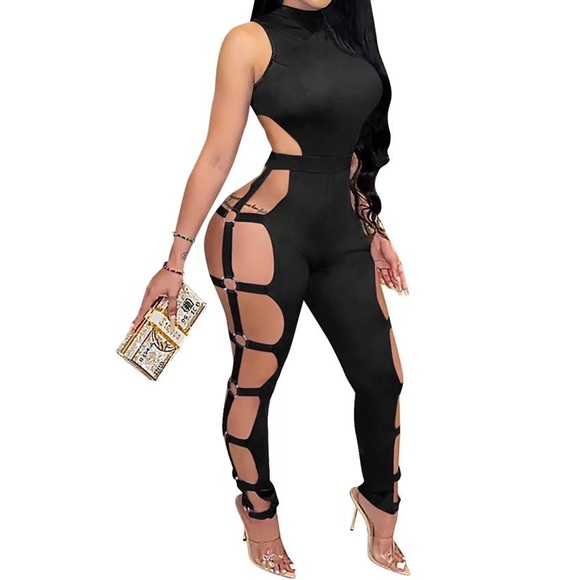 New open back jumpsuits - Picture 1 of 2